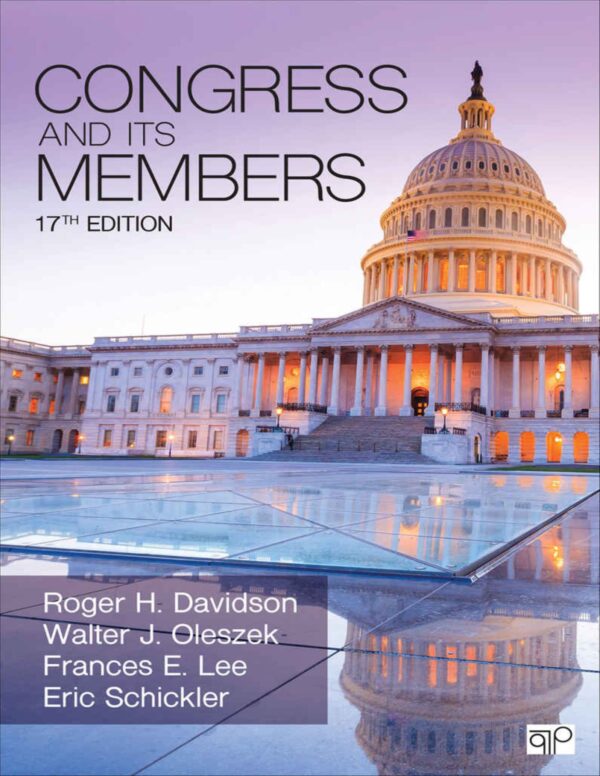 Congress and Its Members 17th Edition